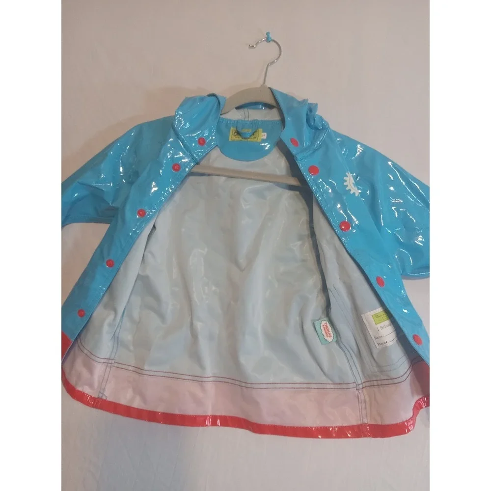 Thomas The Train Raincoat Size 3T Kids Toddler Blue Western‎ Chief Read